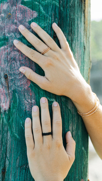 Handmade Beaded Ring